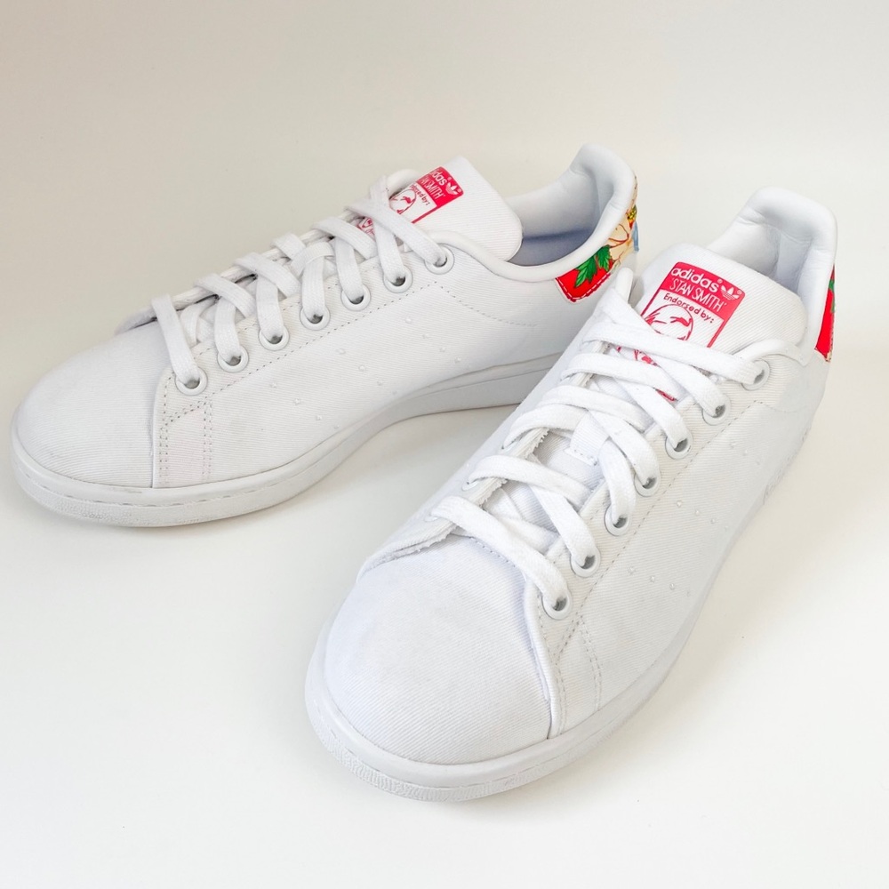 adidas floral Stan Smith shoes